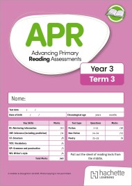 Advancing Primary Reading Assessments, Year 3 Term 3, 10pk