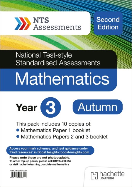 NTS Mathematics (Second Edition) Year 3, Autumn PK10 (National Test-style Standardised Assessments)