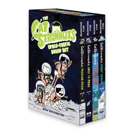 The CatStronauts Space-Tastic Boxed Set (Graphic Novel Boxed Set)