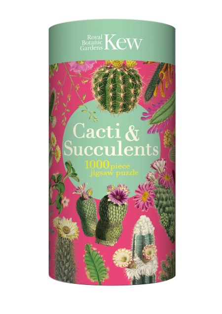 Kew Jigsaw Puzzle: Succulents & Cacti