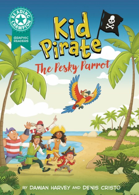 Reading Champion: Graphics: Kid Pirate: The pesky parrot