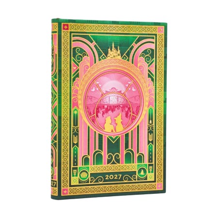 2027 The Magic of Wicked (Wicked Collection) Mini 12-Month Hardcover Dayplanner (Elastic Band Closure) Horizontal
