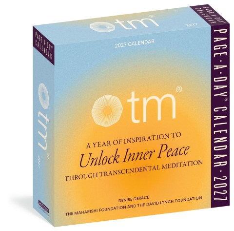 TM (Transcendental Meditation) Page-A-Day® Calendar 2027