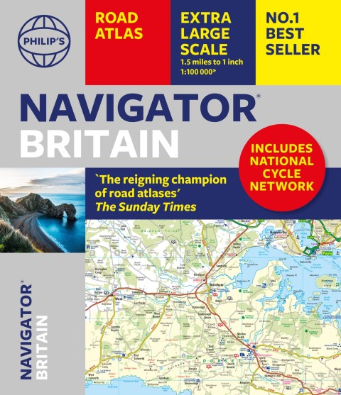 Philip’s Navigator Britain: the Champion of Road Atlases