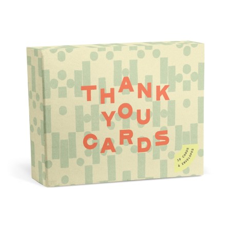 Mosaic Mint Thank-You Boxed-Cards Set