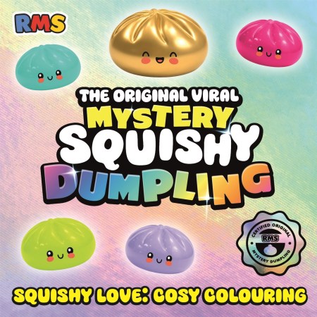 The Original Viral Mystery Squishy Dumpling: Squishy Love: Cosy Colouring